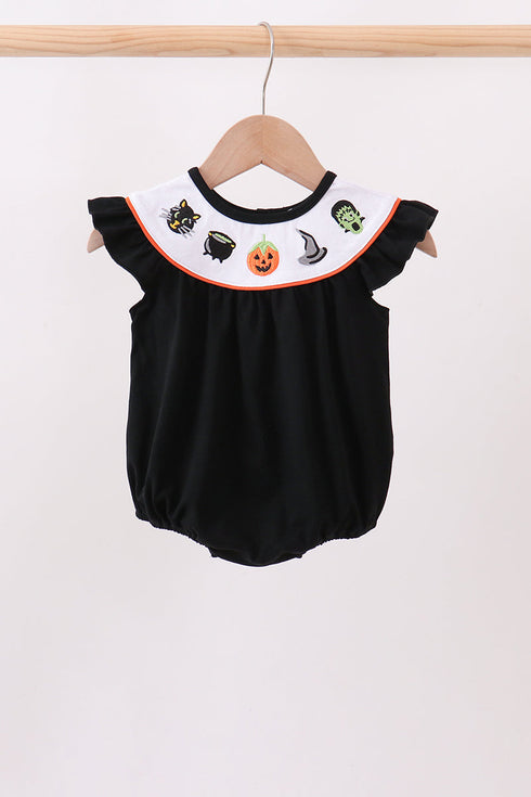 black-pumpkin-cat-embroidery-ruffle-bubble-sophias-stylebaby-1