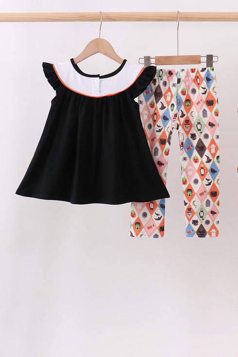 black-pumpkin-ghost-embroidery-pants-set-sophias-style-5