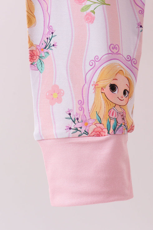 pink-princess-stripe-bamboo-pajama-set-sophias-style-4