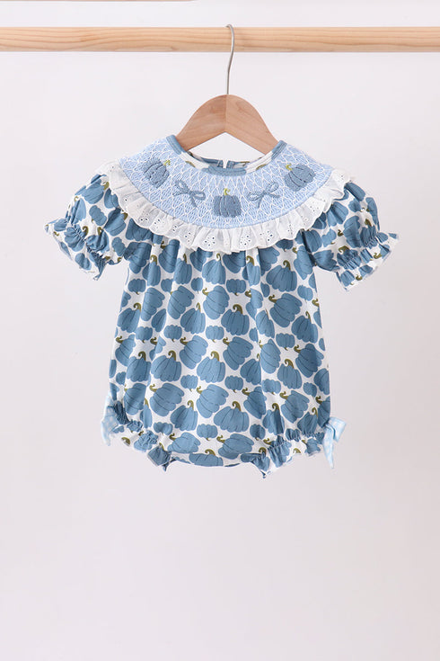 blue-pumpkin-bow-smocked-lace-bubble-sophias-stylebaby-1