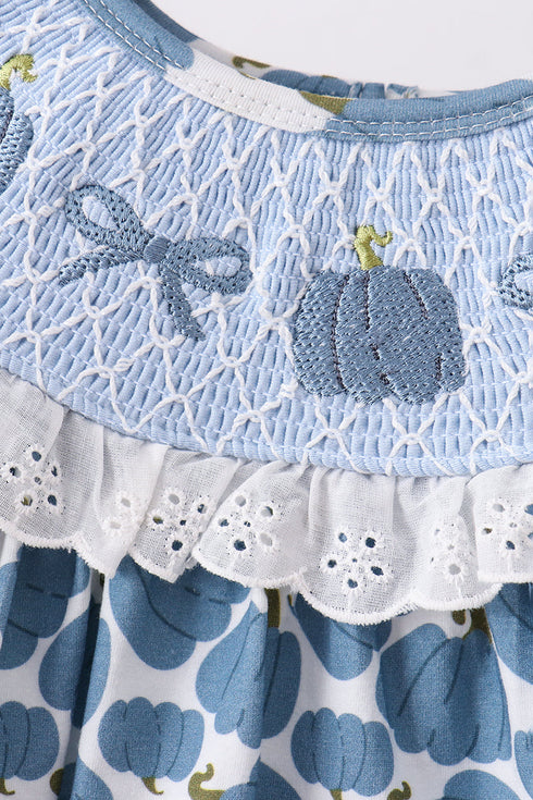 blue-pumpkin-bow-smocked-lace-ruffle-pants-set-sophias-style-2