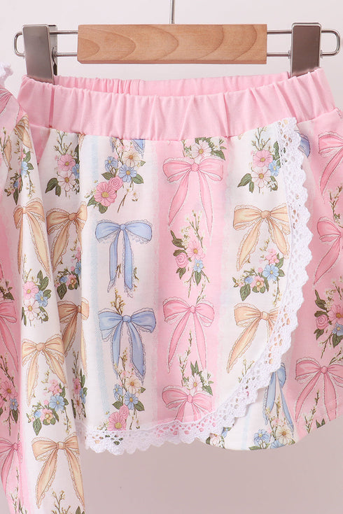 pink-bow-floral-lace-skorts-set-sophias-style-2