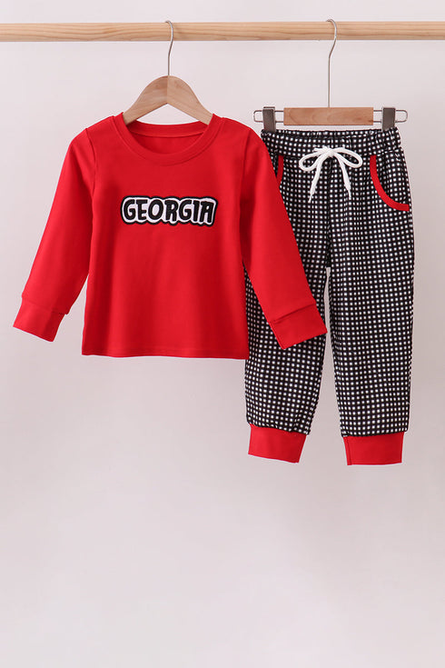 red-georgia-embroidery-pants-set-sophias-styleSet-1
