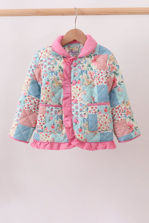 pink-patchwork-floral-ruffle-jacket-sophias-stylejacket-1