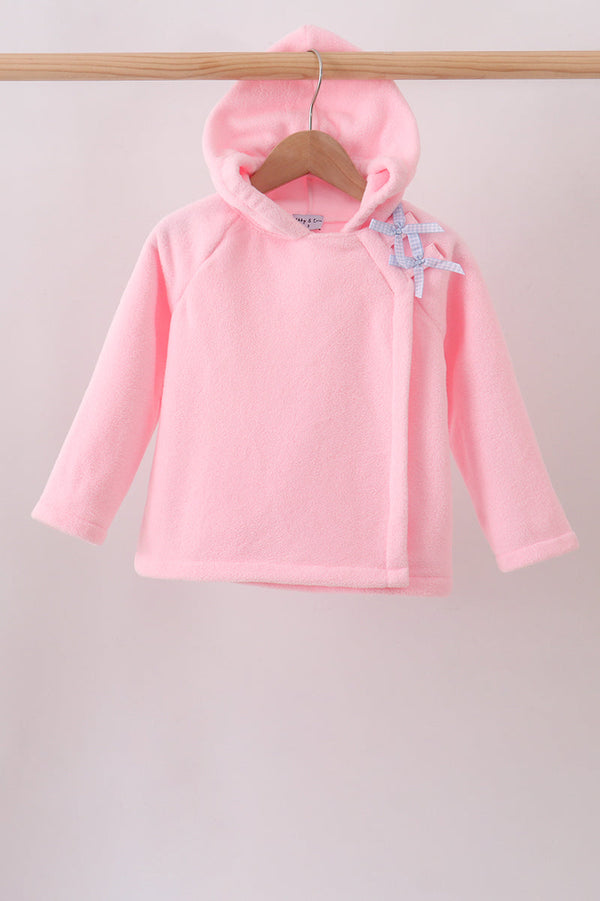 pink-fleece-bow-coat-sophias-styleTop-1