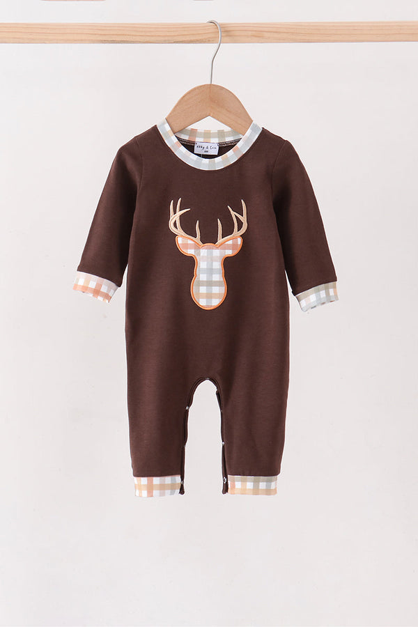 brown-deer-applique-romper-sophias-stylebaby-1