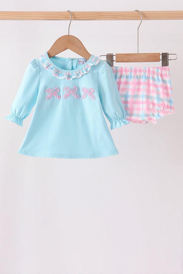 blue-bow-french-knot-ruffle-plaid-bloomer-set-sophias-stylebaby-1