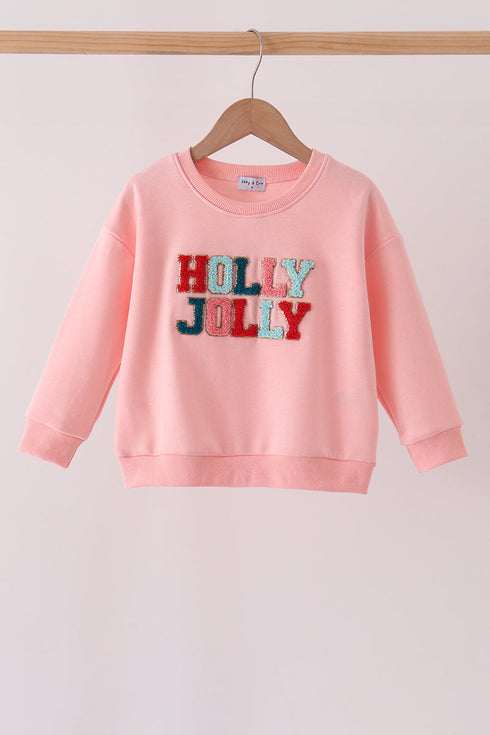 pink-holly-jolly-french-knot-mom-me-topsophias-style-2