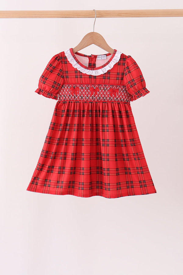 red-plaid-bow-smocked-ruffe-dress-abby-evie-sophias-styleDress-1