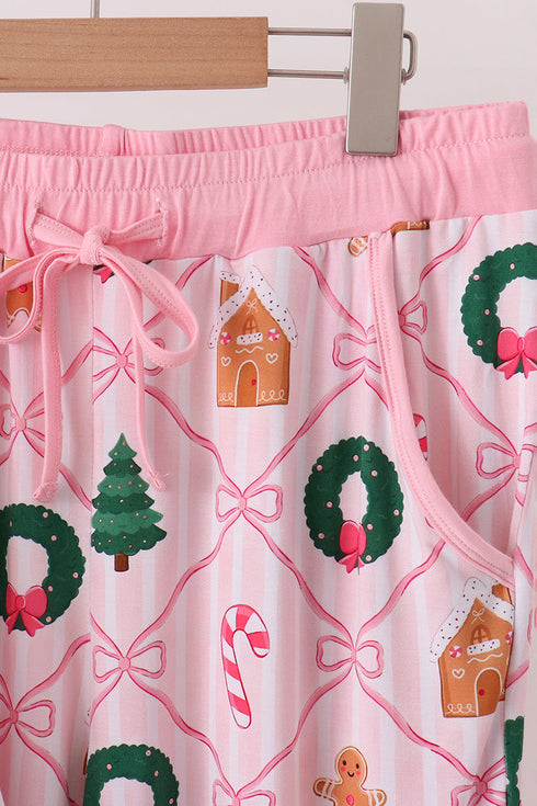 pink-christmas-tree-bamboo-mom-me-pajama-set-abby-evie-sophias-style-8