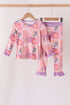 purple-christmas-bluey-bamboo-ruffle-pajama-set-abby-evie-sophias-styleSet-1
