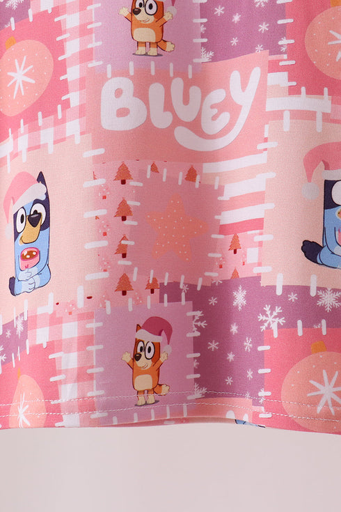 purple-christmas-bluey-bamboo-ruffle-pajama-set-abby-evie-sophias-style-4