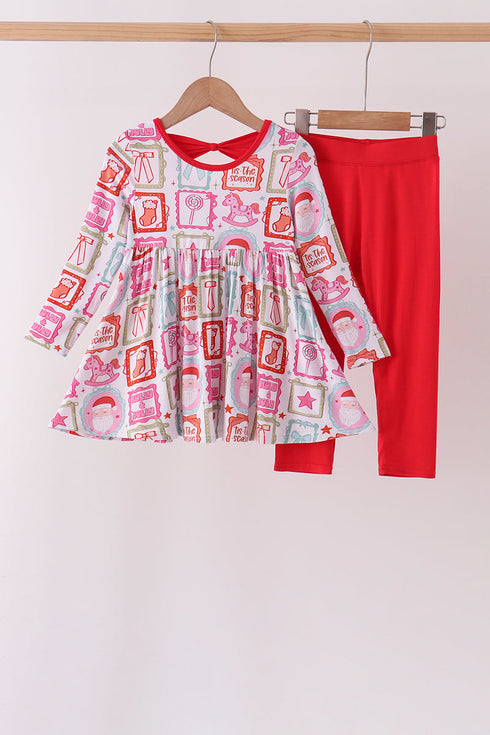red-santa-carousel-pajama-set-abby-evie-sophias-styleSet-1