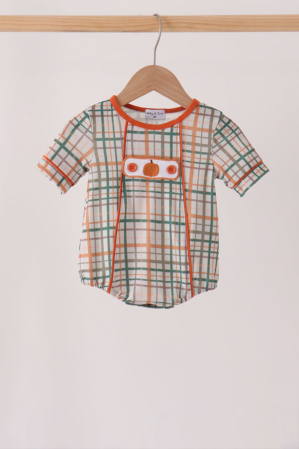 pumpkin-embroidery-plaid-bubble-sophias-stylebaby-1