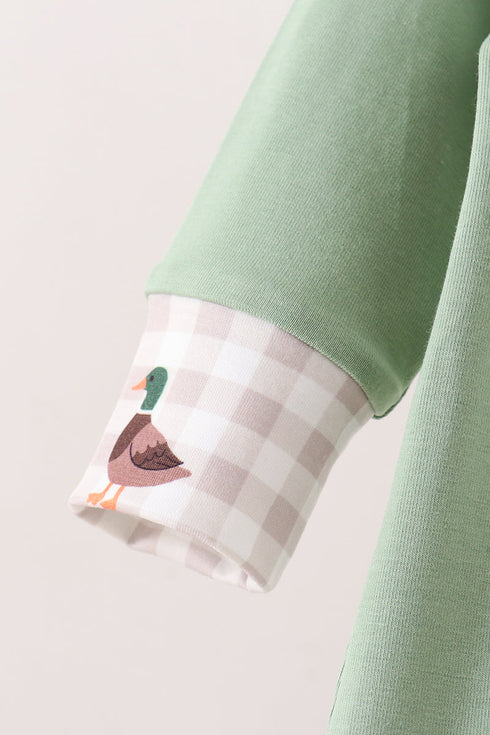 green-duck-guack-guack-embroidery-romper-sophias-style-4