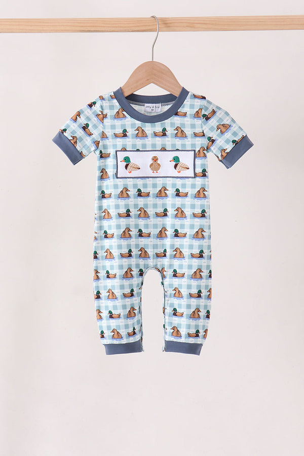 blue-mallard-duck-embroidery-romper-sophias-stylebaby-1