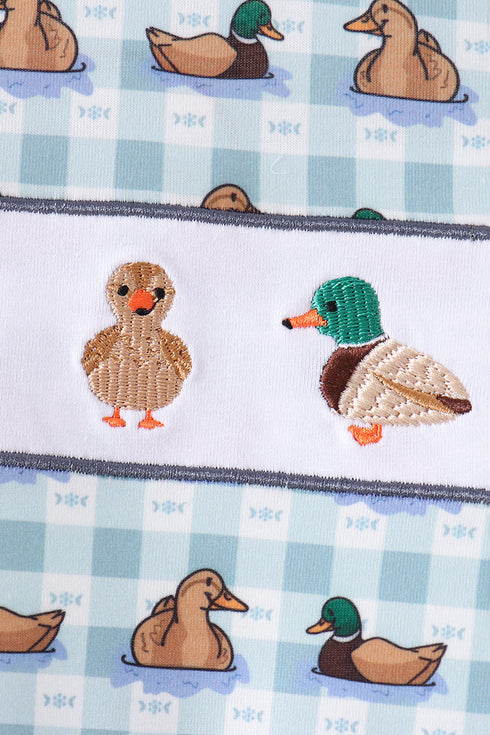 blue-mallard-duck-embroidery-romper-sophias-style-2