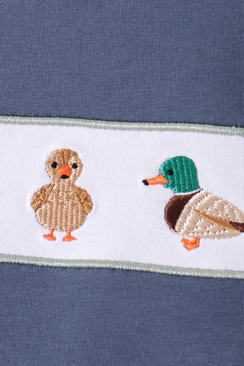 blue-mallard-duck-embroidery-pants-set-sophias-style-4