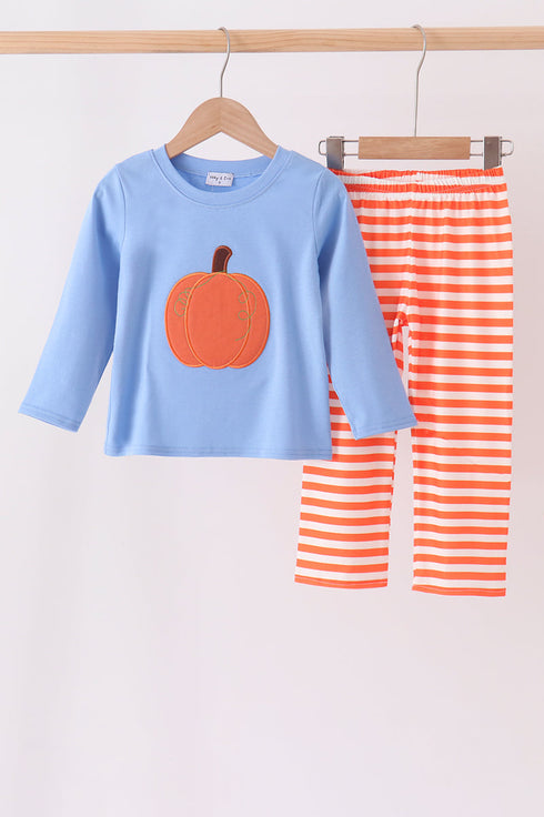 blue-pumpkin-applique-stripe-pants-set-sophias-style-2