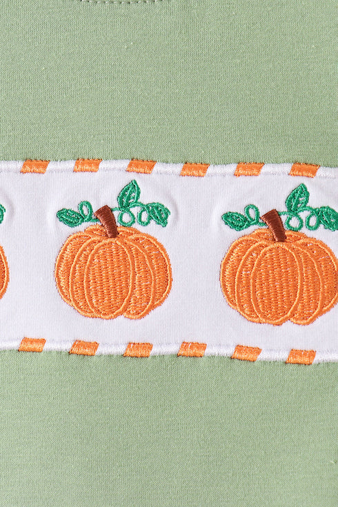 sage-pumpkin-embroidery-gingham-pants-set-sophias-style-2