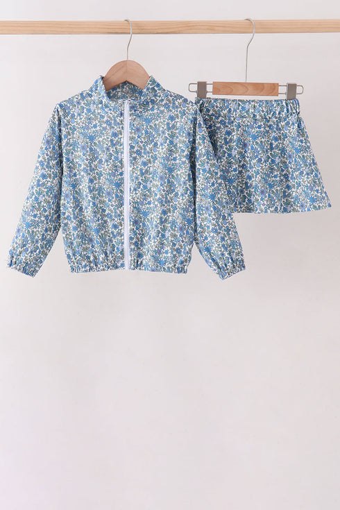 teal-floral-print-mom-me-skorts-set-sophias-styleSet-1