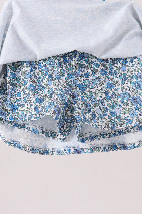 teal-floral-print-mom-me-skorts-set-sophias-style-5