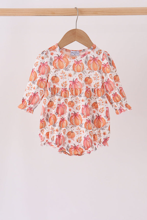 orange-pumpkin-print-bubble-sophias-stylebaby-1