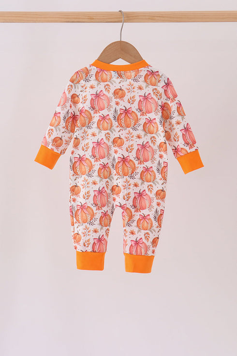 orange-pumpkin-print-ruffle-romper-sophias-style-4