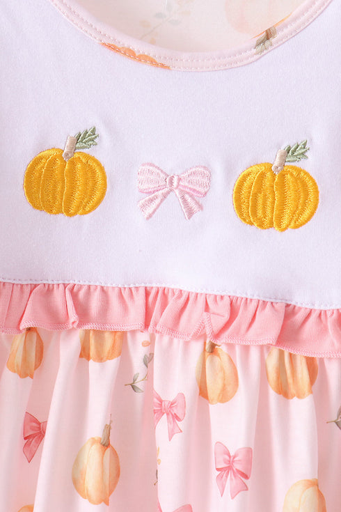 pink-pumpkin-bow-embroidery-ruffle-pants-set-sophias-style-2