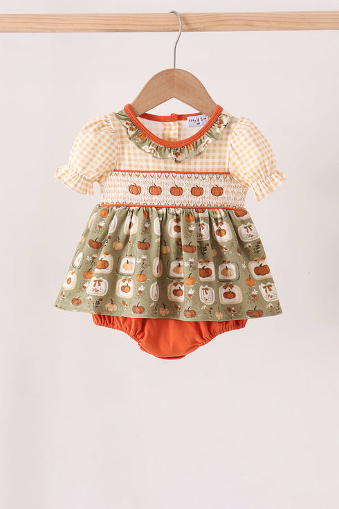 vintage-pumpkin-smocked-ruffle-bubble-sophias-stylebaby-1