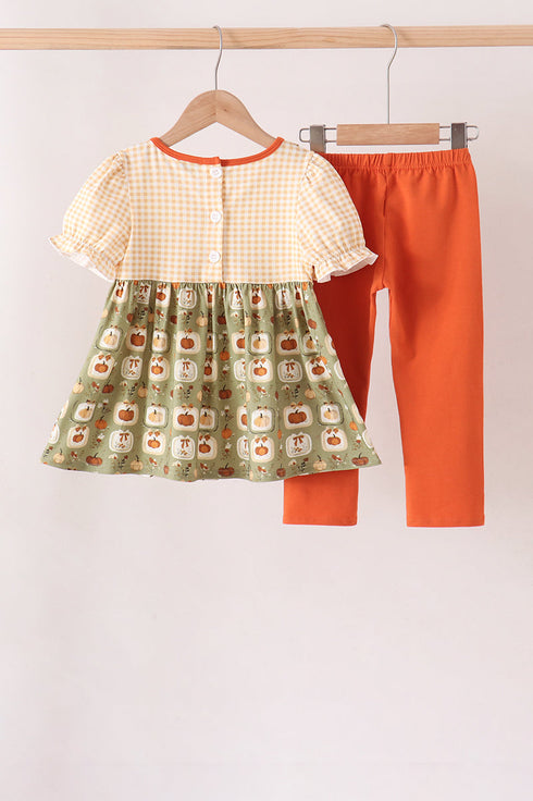 vintage-pumpkin-smocked-ruffle-pants-set-sophias-style-2
