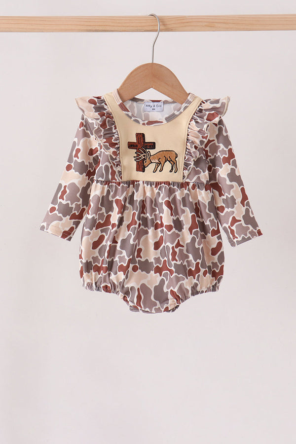 khaki-camoufalge-cross-deer-embroidery-ruffle-bubble-sophias-stylebaby-1