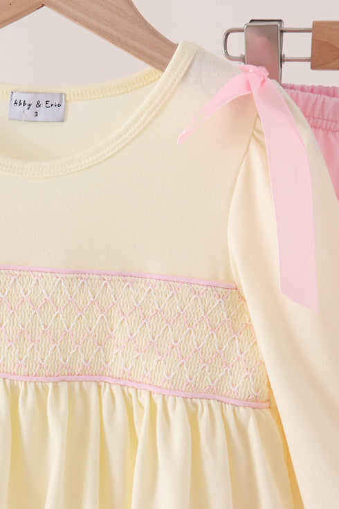 cream-smocked-bow-pants-set-1-sophias-style-5