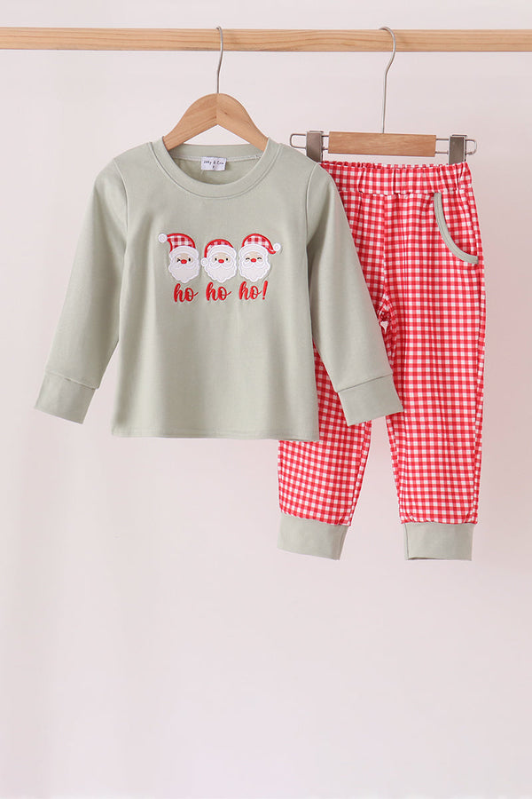 sage-santa-applique-gingham-pants-set-abby-evie-sophias-styleSet-1