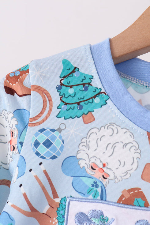 blue-cowboy-santa-embroidery-pants-set-abby-evie-sophias-style-3