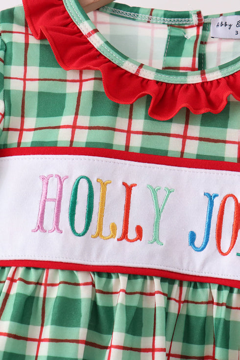 green-holly-jolly-embroidery-plaid-pants-setsophias-style-2