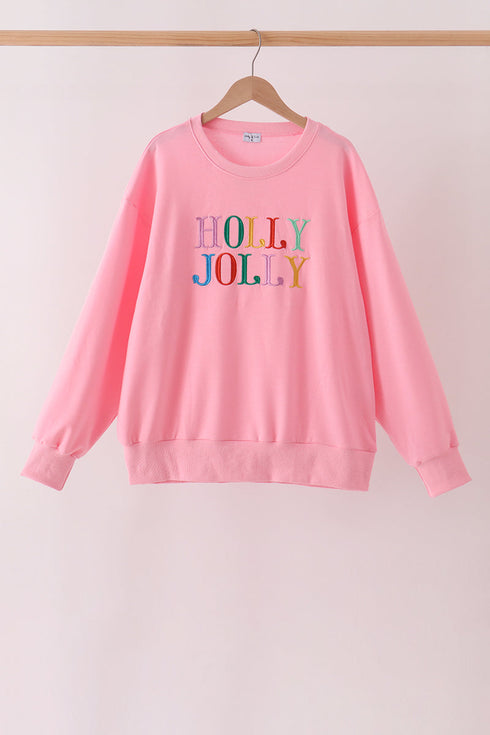 pink-holly-jolly-embroidery-mom-topsophias-styleTop-1