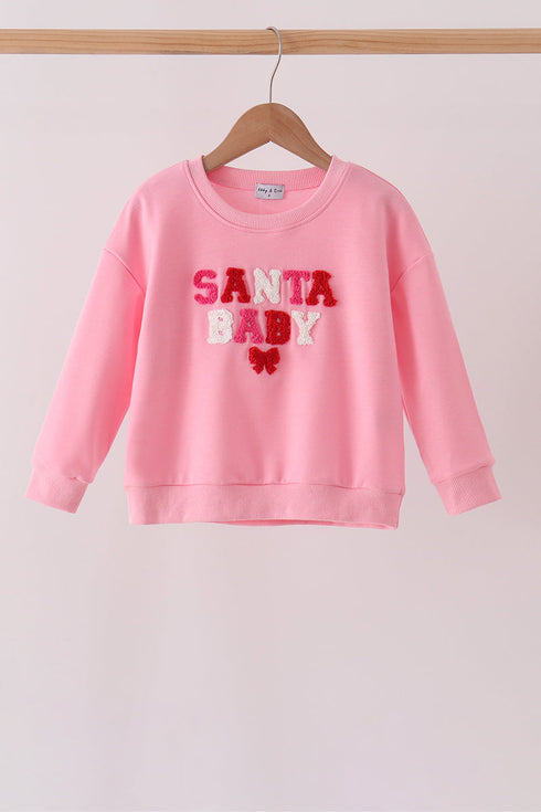 pink-santa-baby-french-knot-mom-me-topsophias-style-2