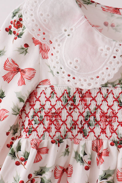 red-holly-bow-smocked-lace-dresssophias-style-2