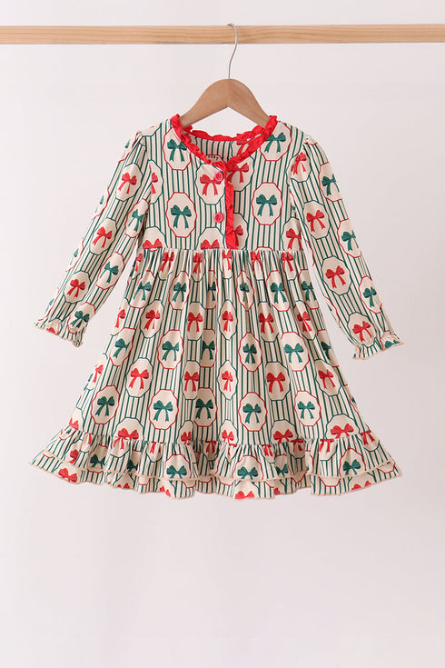 green-christmas-bow-ruffle-bamboo-dresssophias-styleDress-1