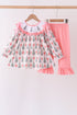 pink-christmas-tree-embroidery-ruffle-pants-set-1sophias-styleSet-1