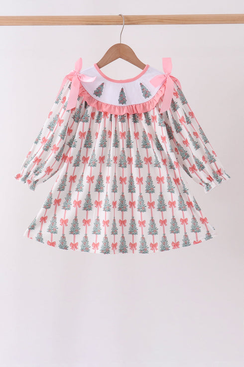 pink-christmas-tree-embroidery-ruffle-dresssophias-styleDress-1