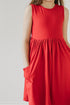 red-tank-pocket-twirl-dress Mila & Rose - Sophia's Style--3T--4