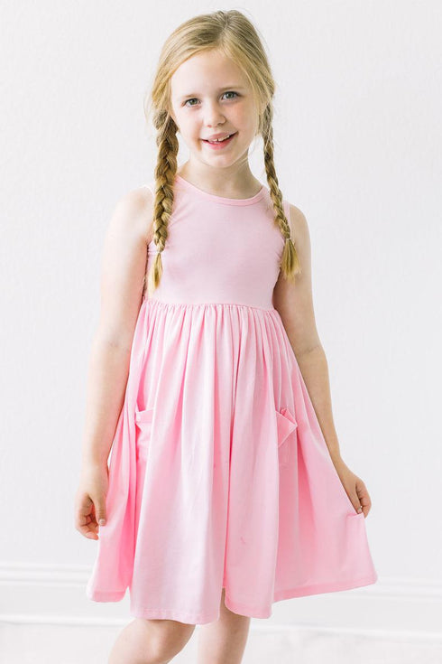 bubblegum-pink-tank-pocket-twirl-dress Mila & Rose - Sophia's Style--45783--6