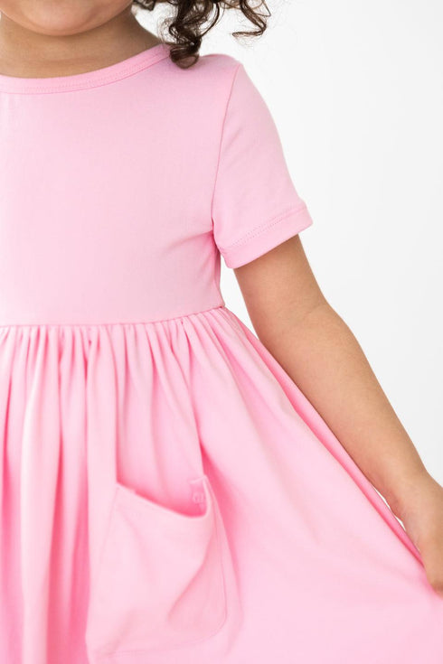 bubblegum-pink-s-s-pocket-twirl-dress Mila & Rose - Sophia's Style--2T--3