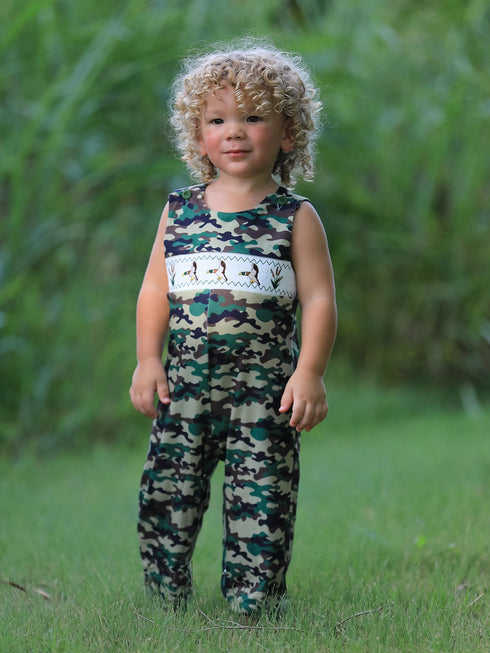 camouflage-duck-smocking-embroidery-baby-boy-romper-sophias-styleRomper-1