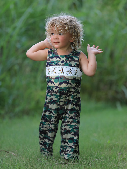 camouflage-duck-smocking-embroidery-baby-boy-romper-sophias-style-4