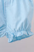 Blue bow ruffle bloomer set