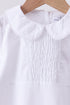 Peter pan collar shorts set