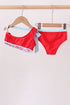 Red 2pc mom&me swimsuit